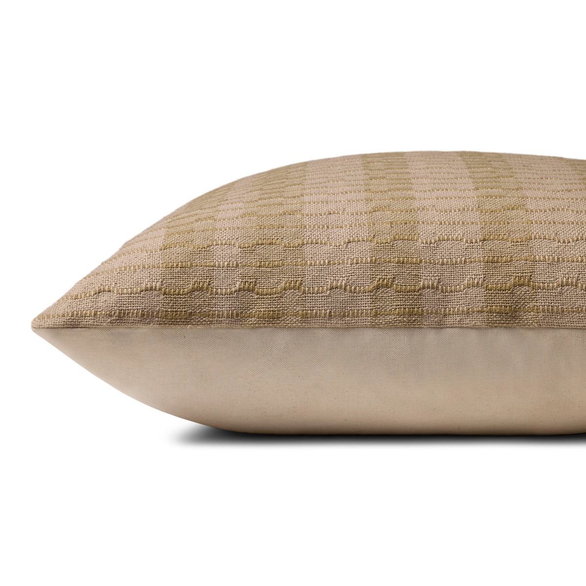 Amber Lewis x Loloi Cordero Pillow in Natural-3
