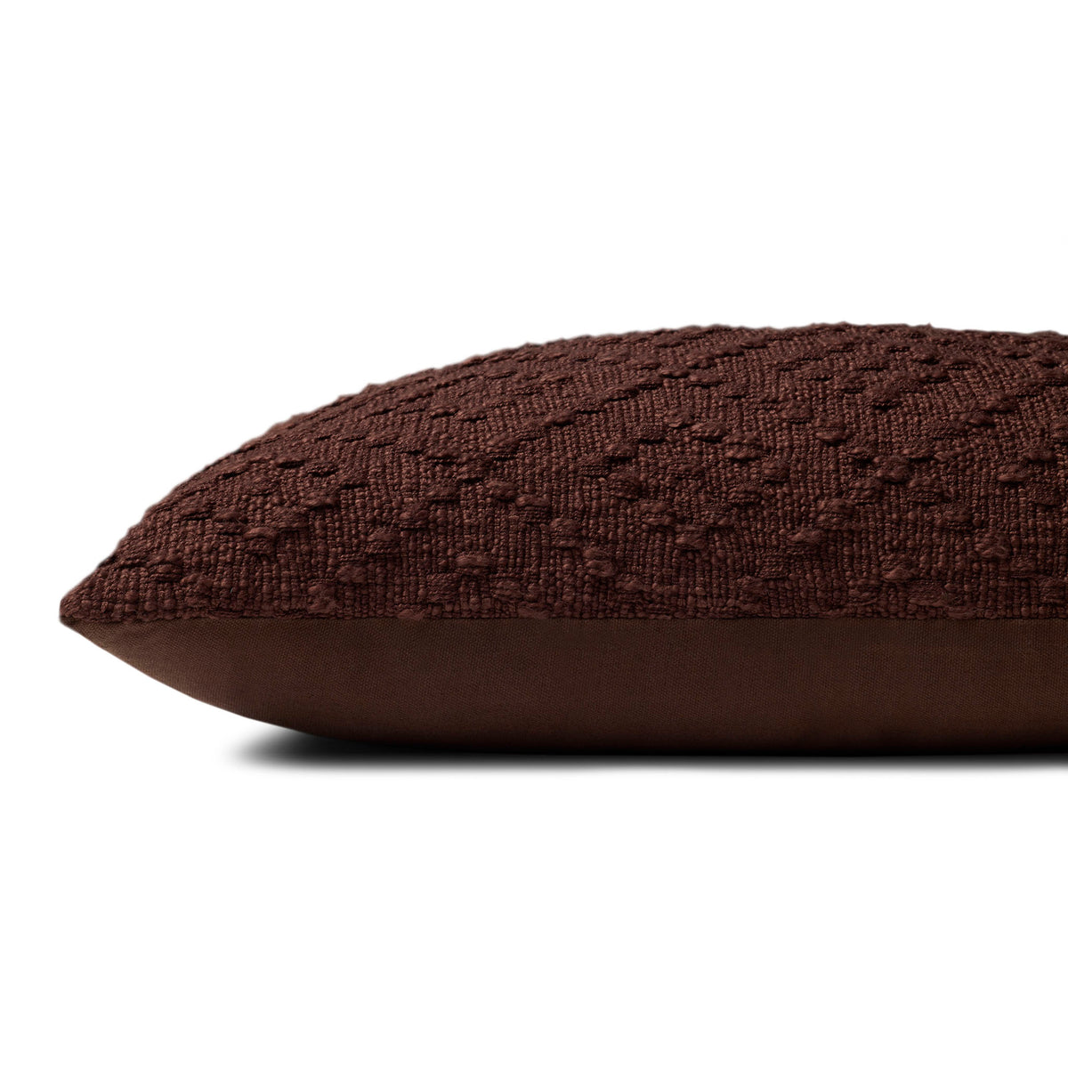 Amber Lewis x Loloi Lorenzo Pillow in Brown-3