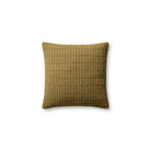 Amber Lewis x Loloi Tema Pillow in Gold-1