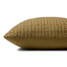 Amber Lewis x Loloi Tema Pillow in Gold-3