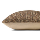 Amber Lewis x Loloi Filmore Pillow in Brown/Beige-2