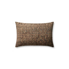 Amber Lewis x Loloi Filmore Pillow in Brown-1