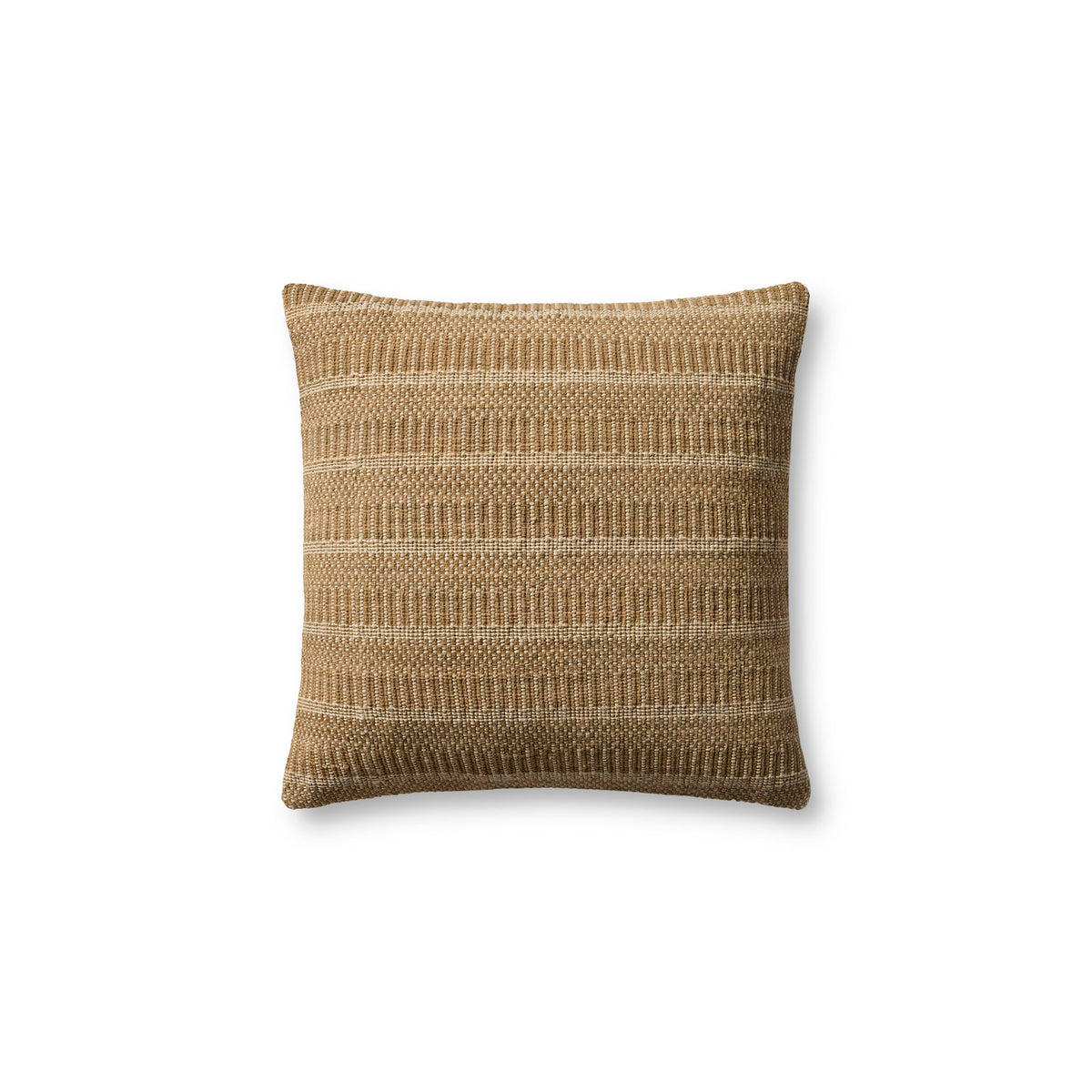 Amber Lewis x Loloi Poppy Pillow in Tan-1