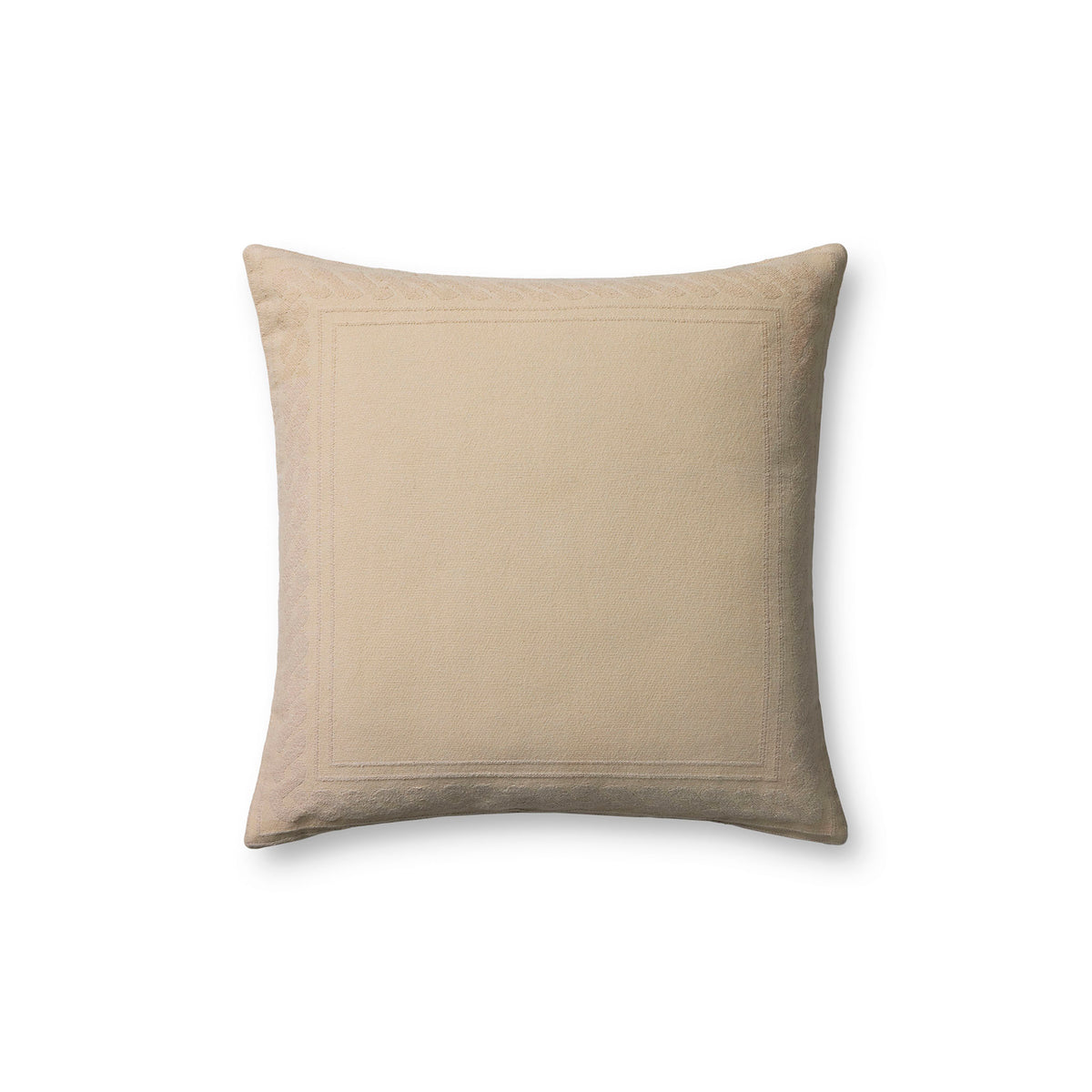 Jeremiah Brent x Loloi Sevres Pillow in Natural/Ivory-1