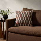 Jeremiah Brent x Loloi Bica Pillow in Clay-2