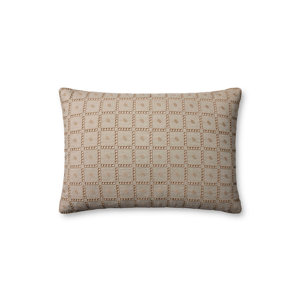Jeremiah Brent x Loloi Rossi Pillow in Natural-1
