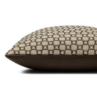 Jeremiah Brent x Loloi Alberti Pillow in Natural/Black-3