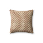 Jeremiah Brent x Loloi Alberti Pillow in Natural/Clay-1
