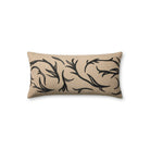 Jeremiah Brent x Loloi Cluny Pillow in Natural/Black-1