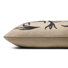 Jeremiah Brent x Loloi Cluny Pillow in Natural/Black-2
