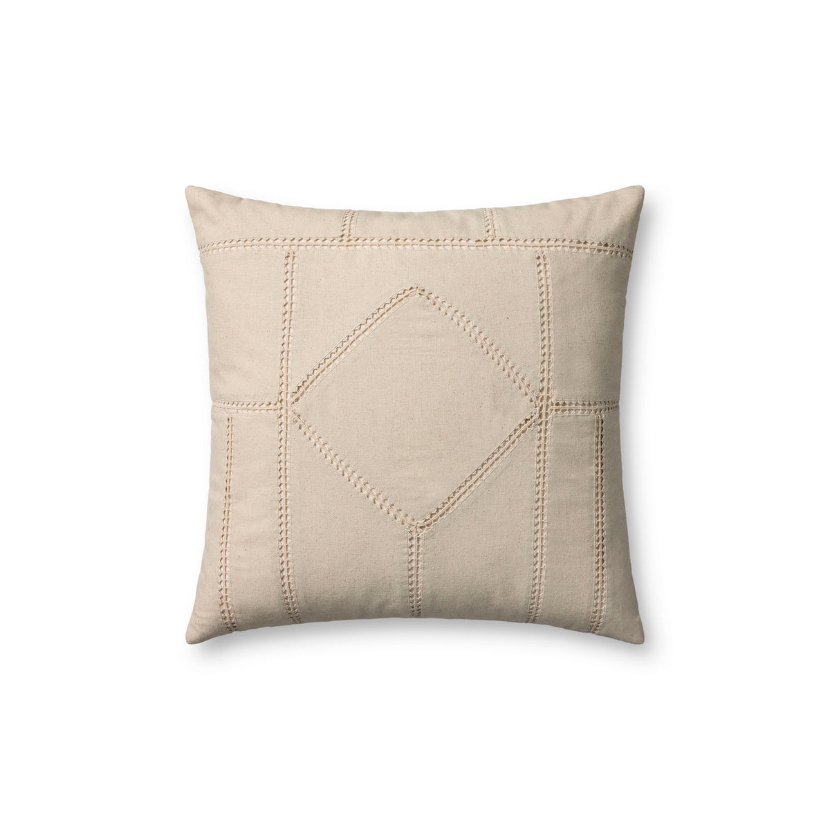 Jeremiah Brent x Loloi Jamb Pillow in Natural-1