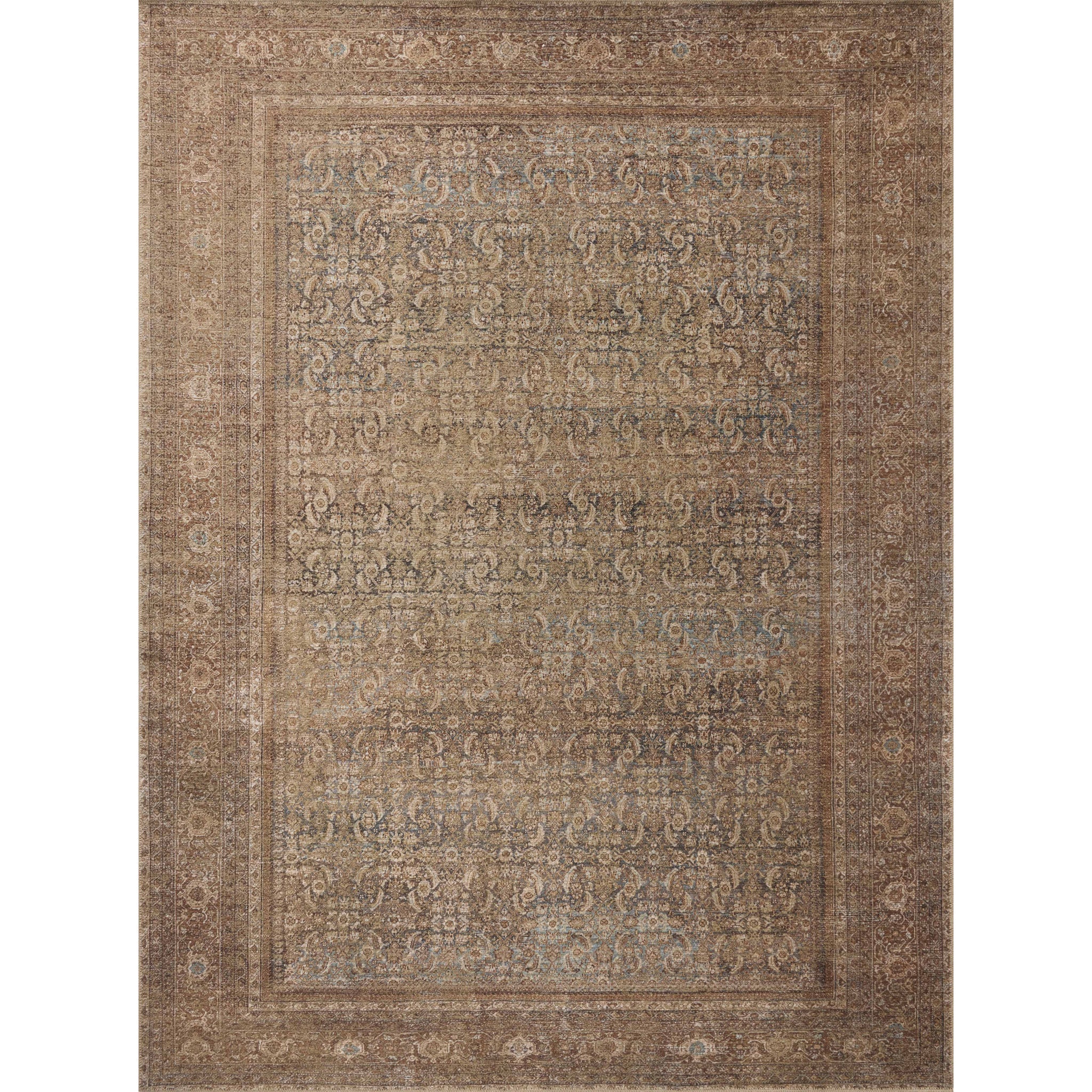 Amber Lewis x Loloi Cambria Rug in Ocean/Bark – Maison Roseaux