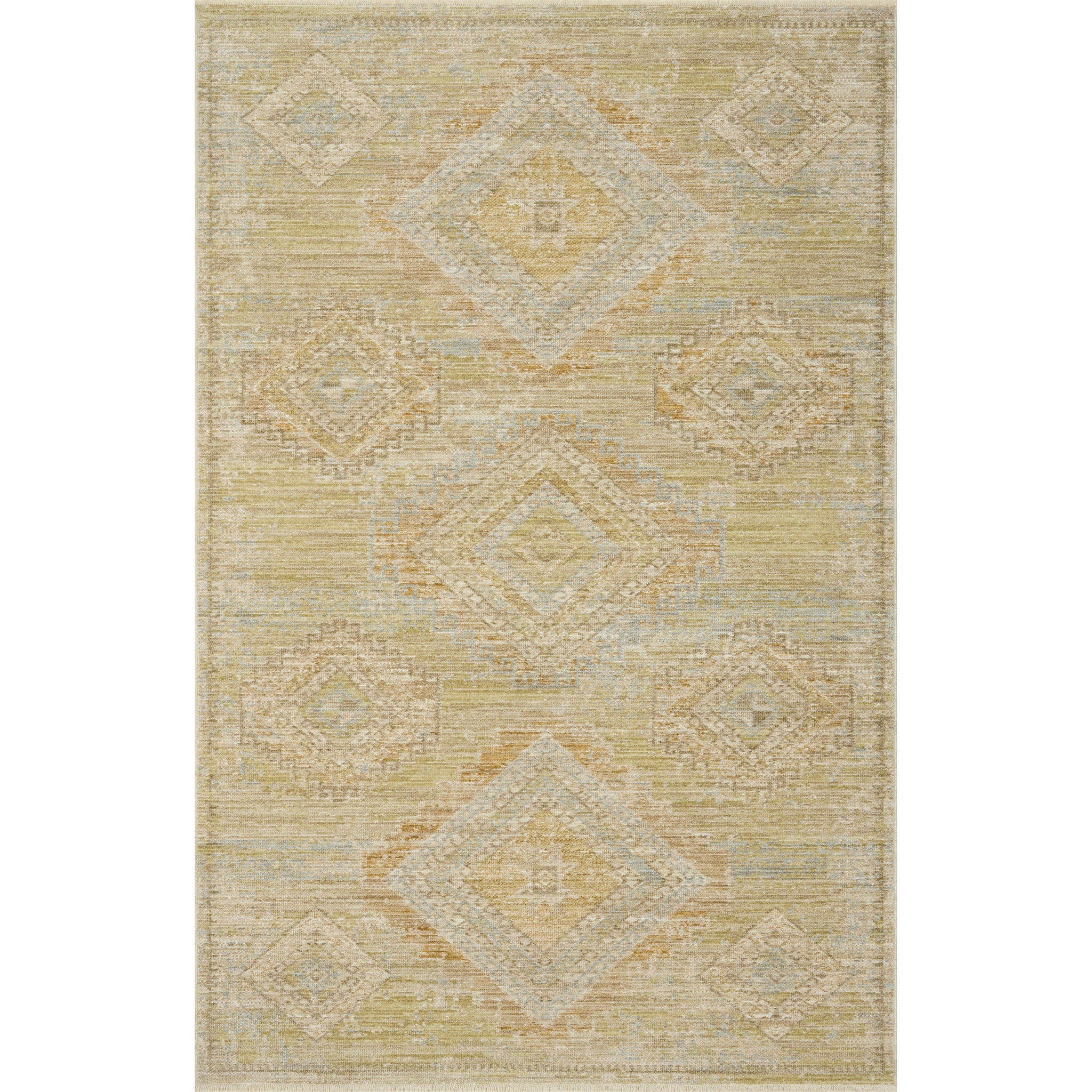 Elora Rug in Pistachio/Clay-1