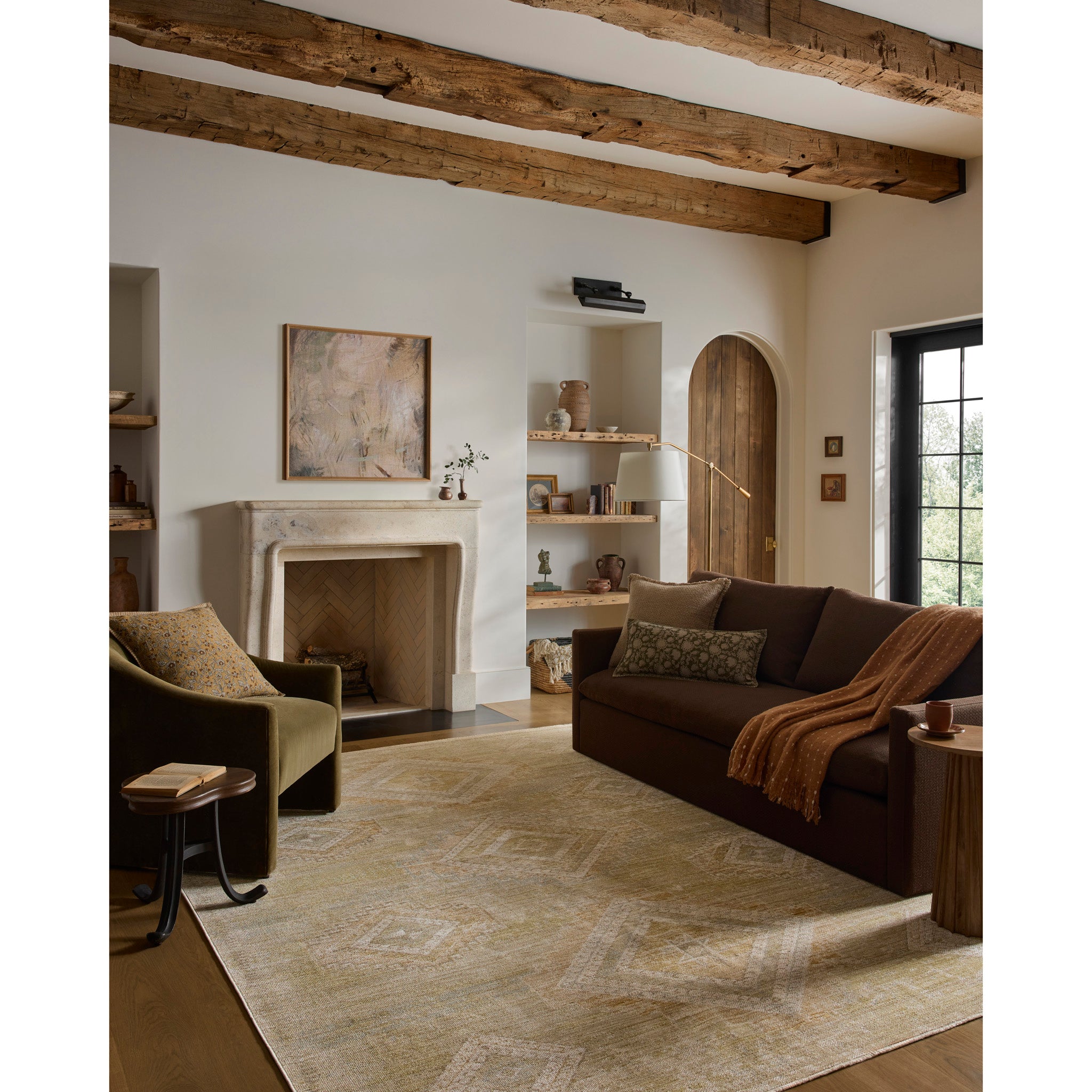Elora Rug in Pistachio/Clay-3