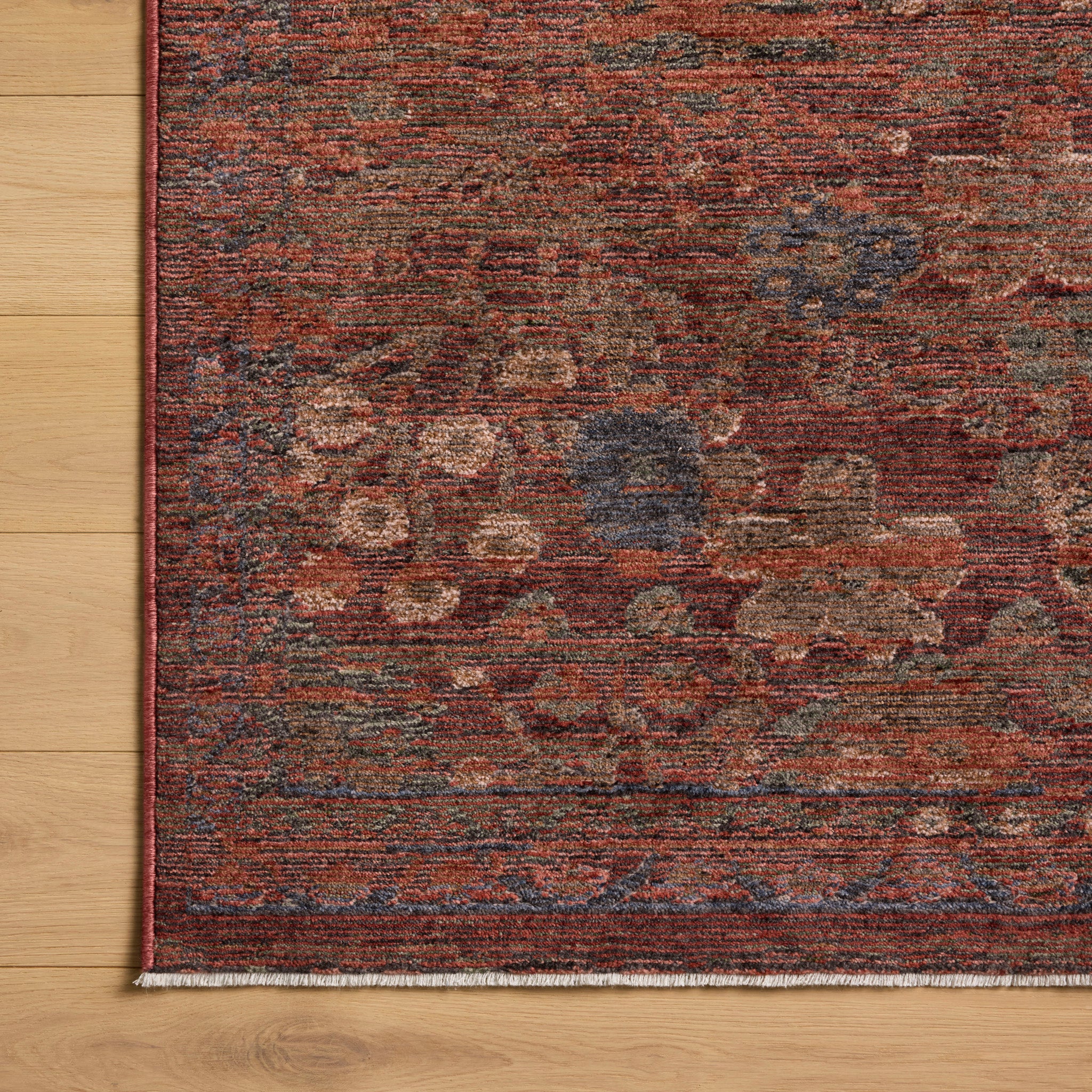 Winchester Rug in Ruby/Mushroom-4