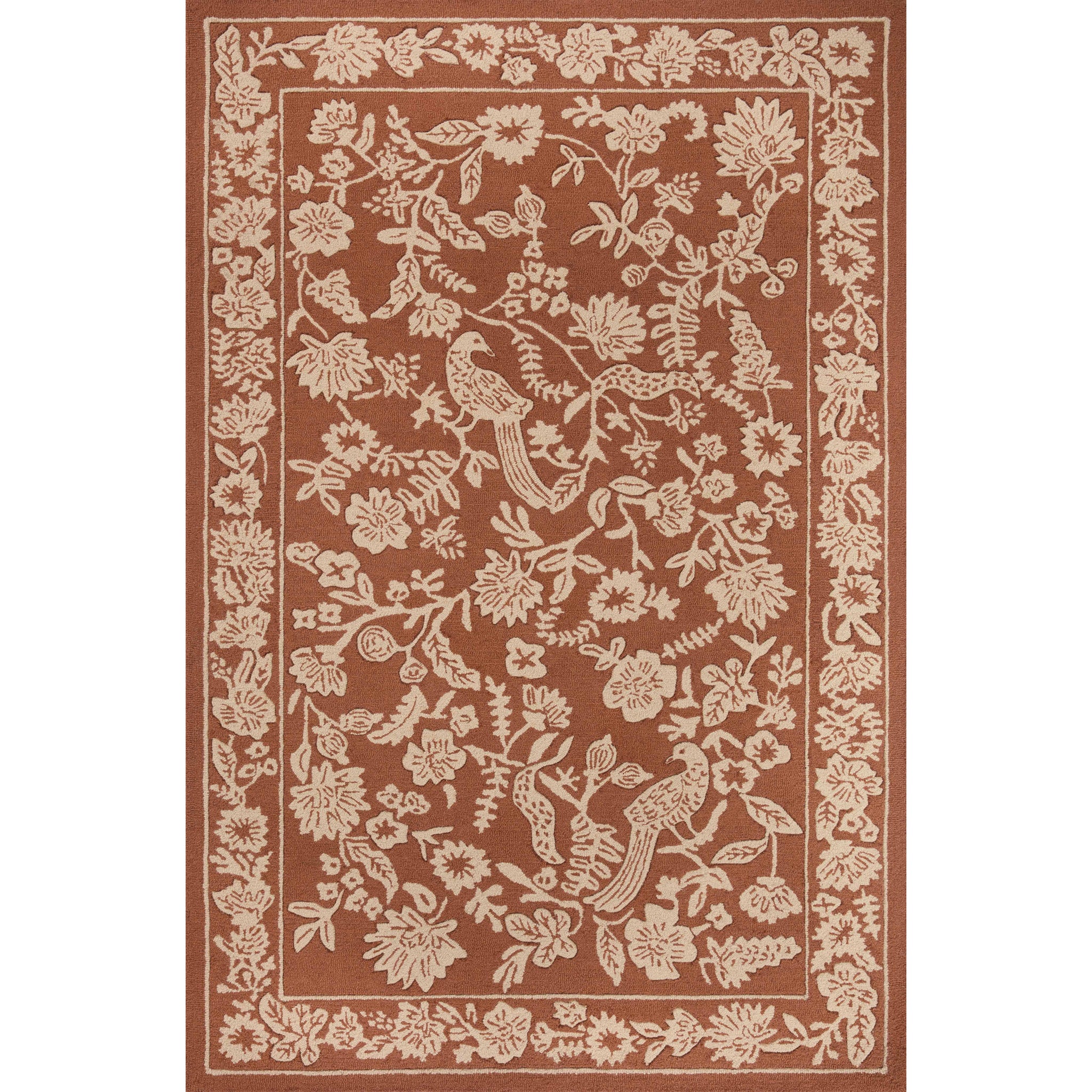 Rifle Paper Co. x Loloi Arboretum Rug in Amber-1