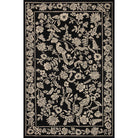 Rifle Paper Co. x Loloi Arboretum Rug in Black-1