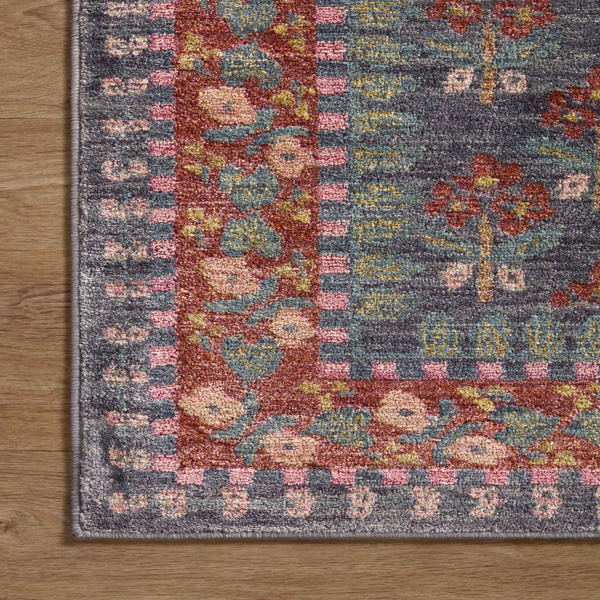 Rifle Paper Co. x Loloi Fiore Rug in Navy-3