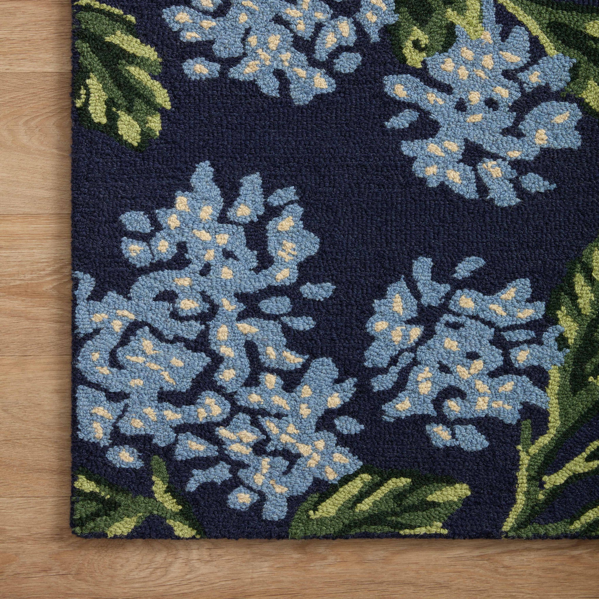 Rifle Paper Co. x Loloi Joie Rug in Navy-3