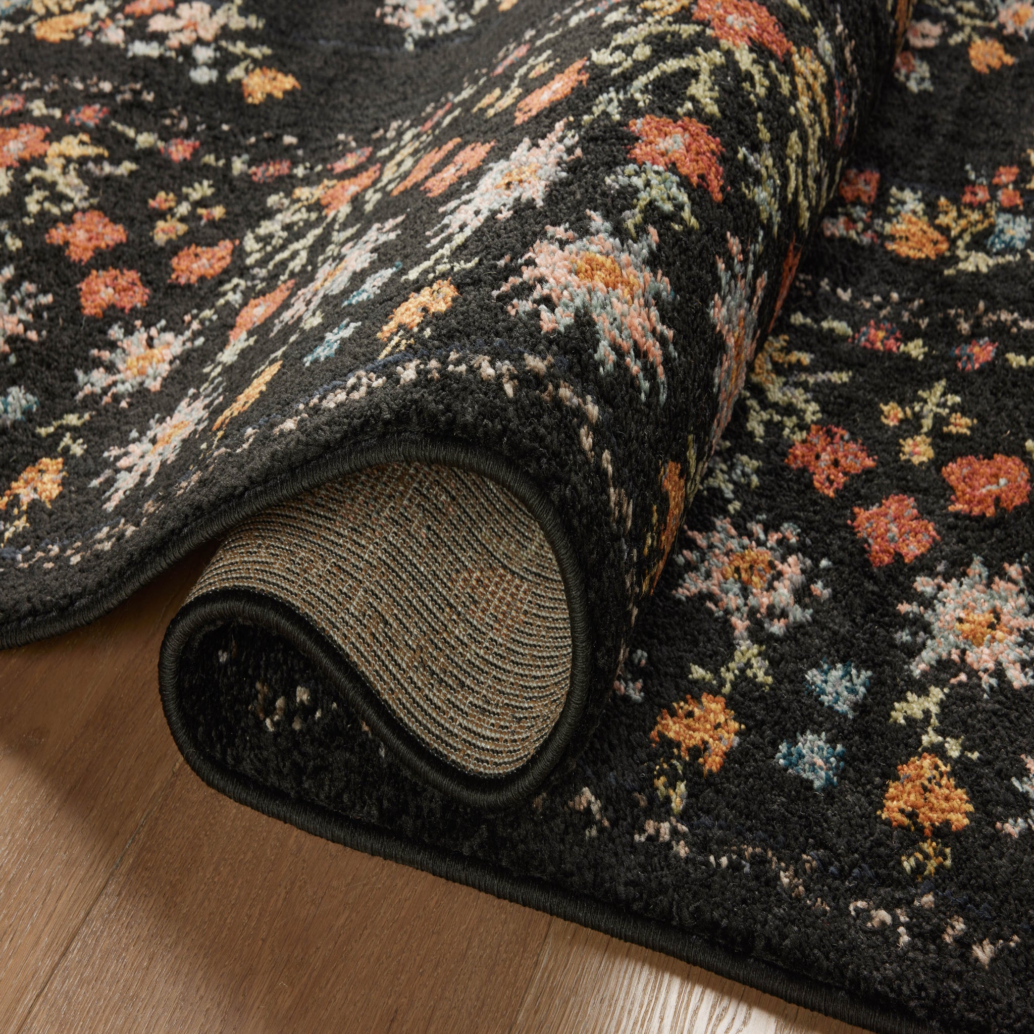 Rifle Paper Co. x Loloi Laurel Rug in Black-3