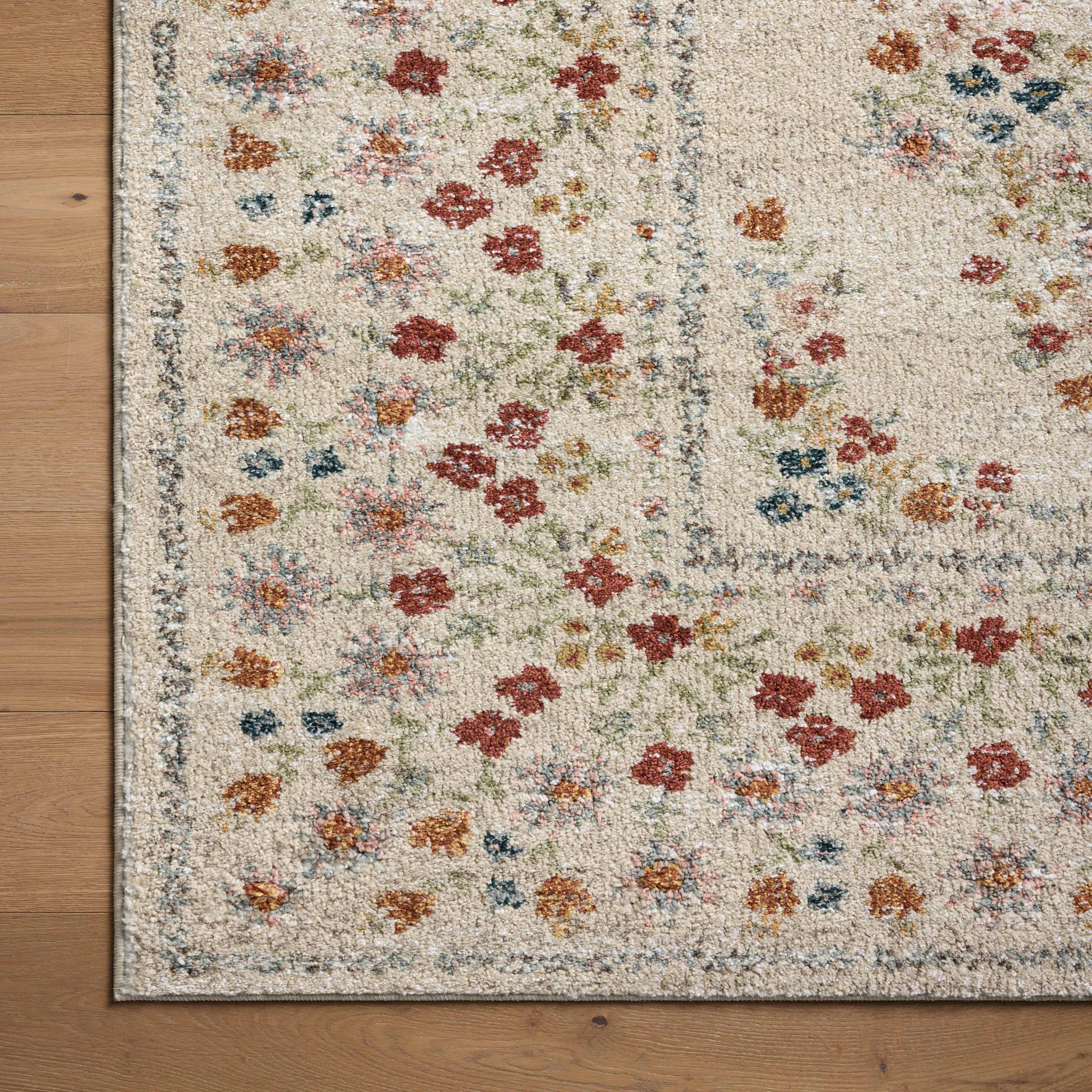 Rifle Paper Co. x Loloi Laurel Rug in Linen-4