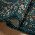 Rifle Paper Co. x Loloi Laurel Rug in Navy Blue-3