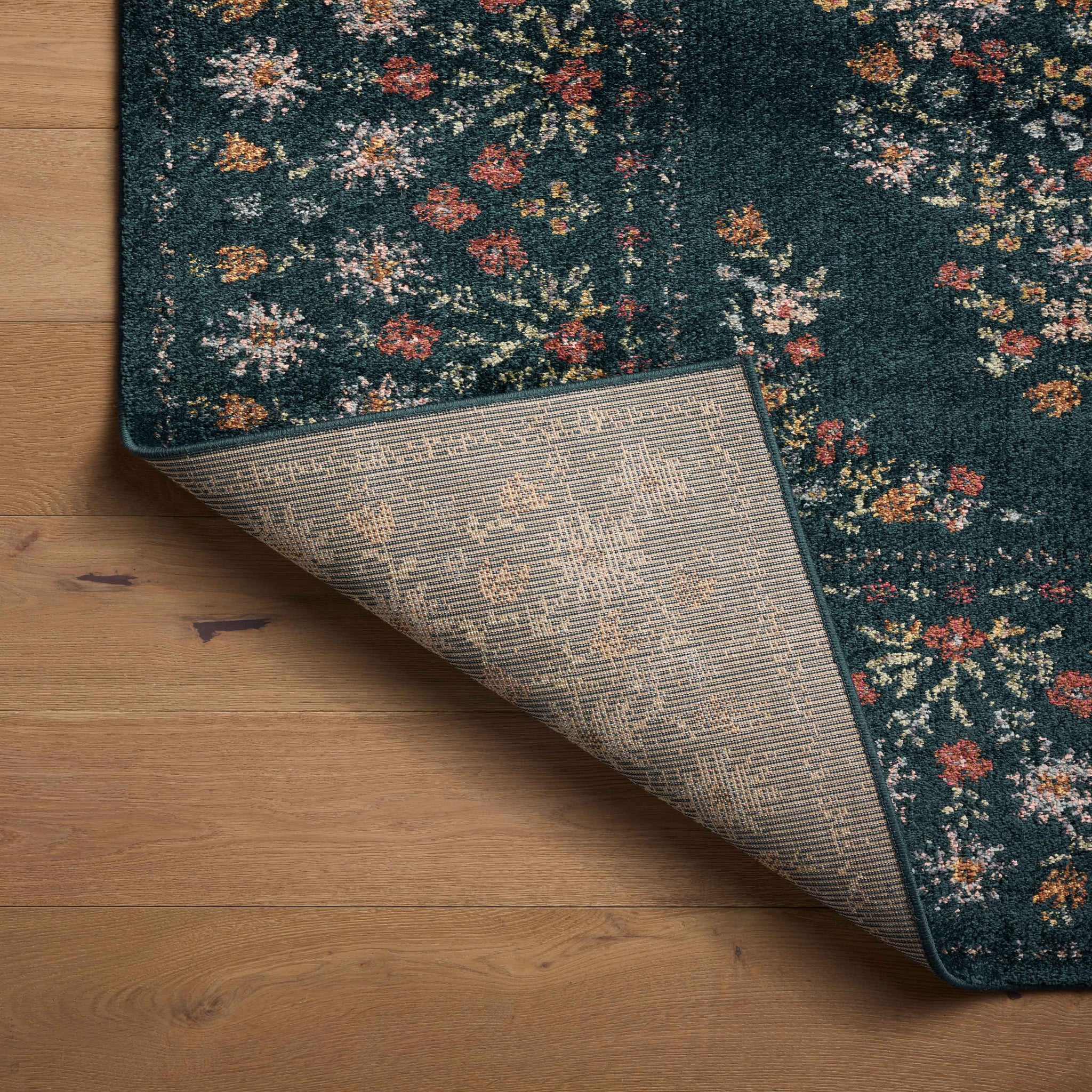 Rifle Paper Co. x Loloi Laurel Rug in Navy Blue-5