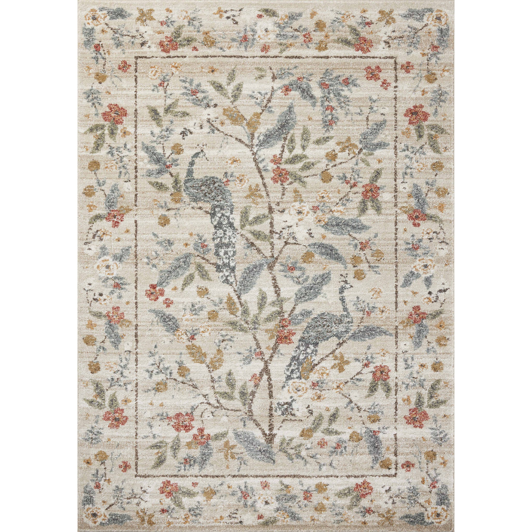 Rifle Paper Co. x Loloi Laurel Rug in Cream-1