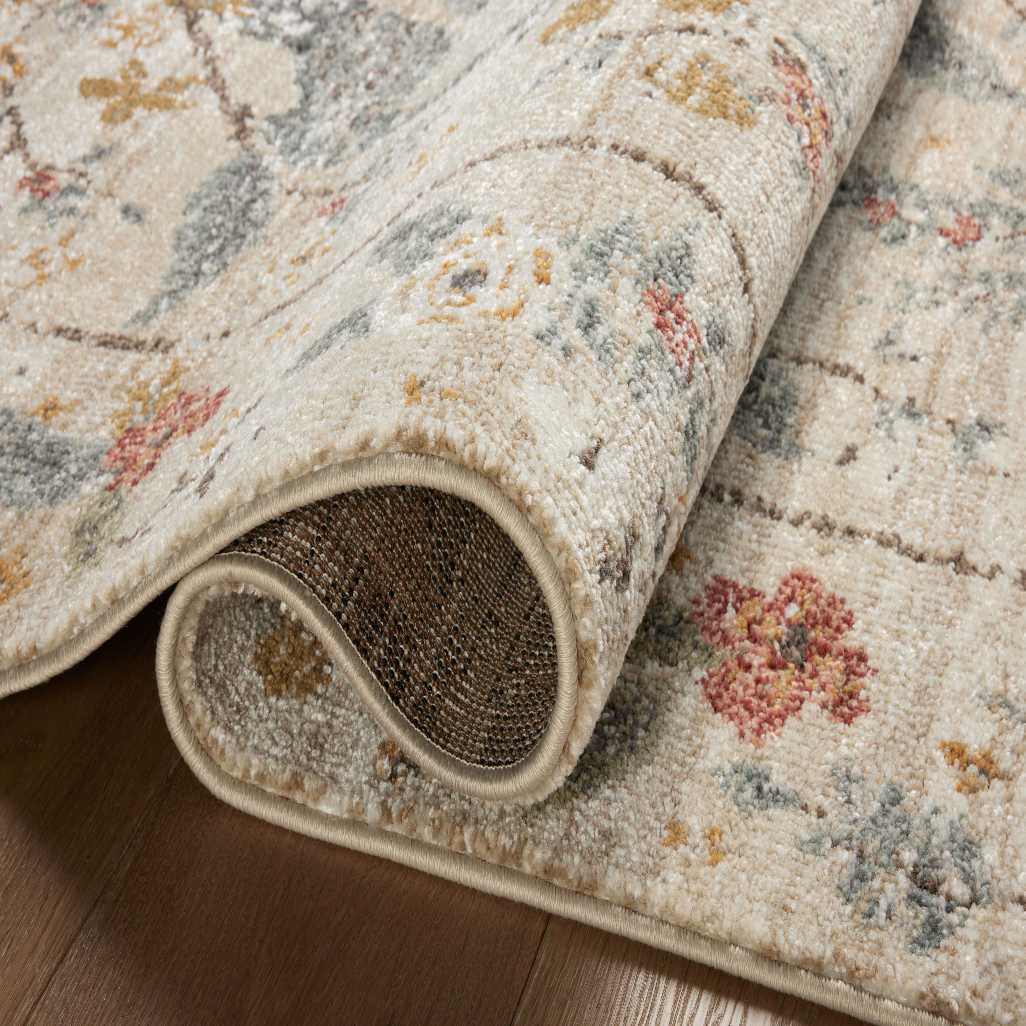 Rifle Paper Co. x Loloi Laurel Rug in Cream-3