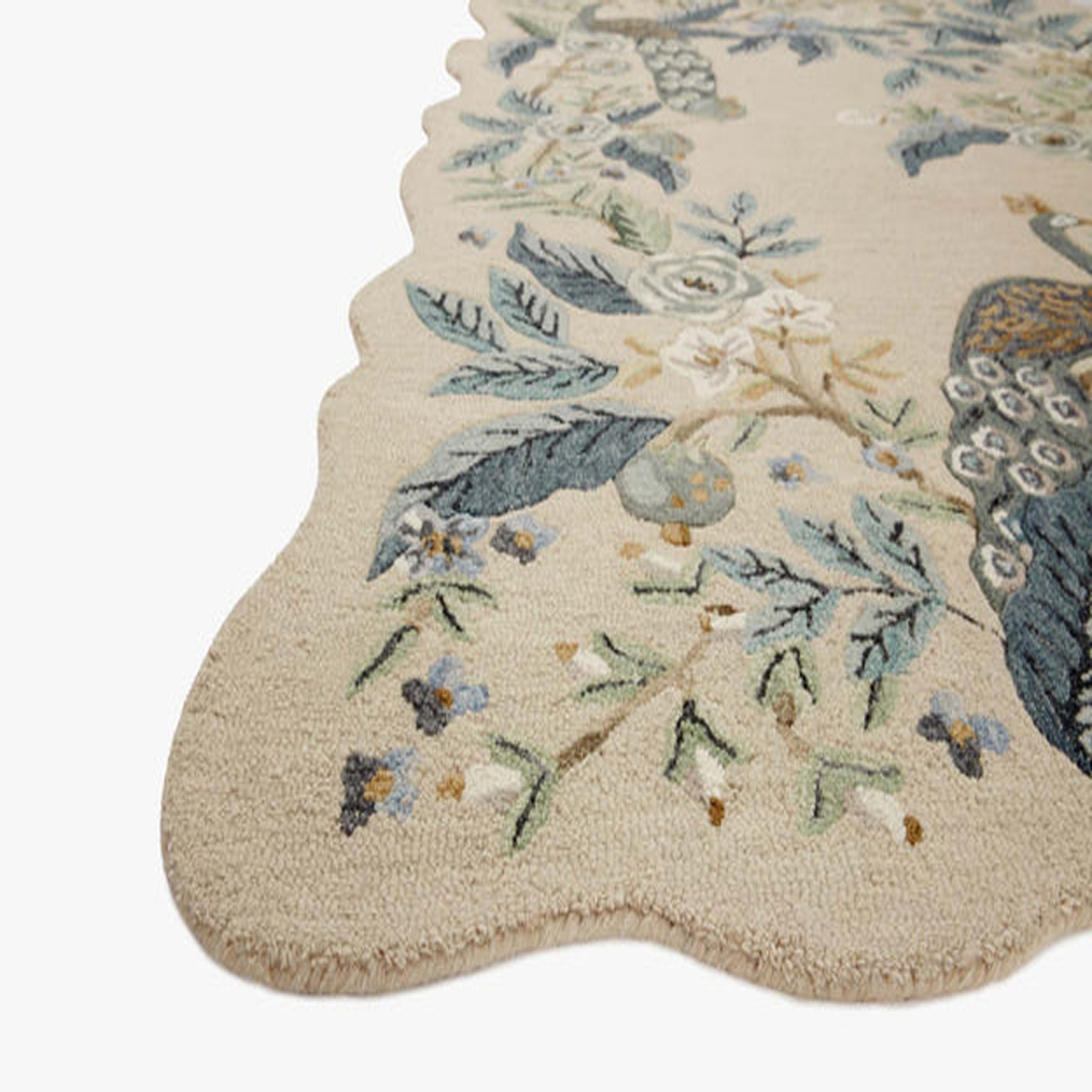 Rifle Paper Co. x Loloi Silhouette Rug in Blue-2