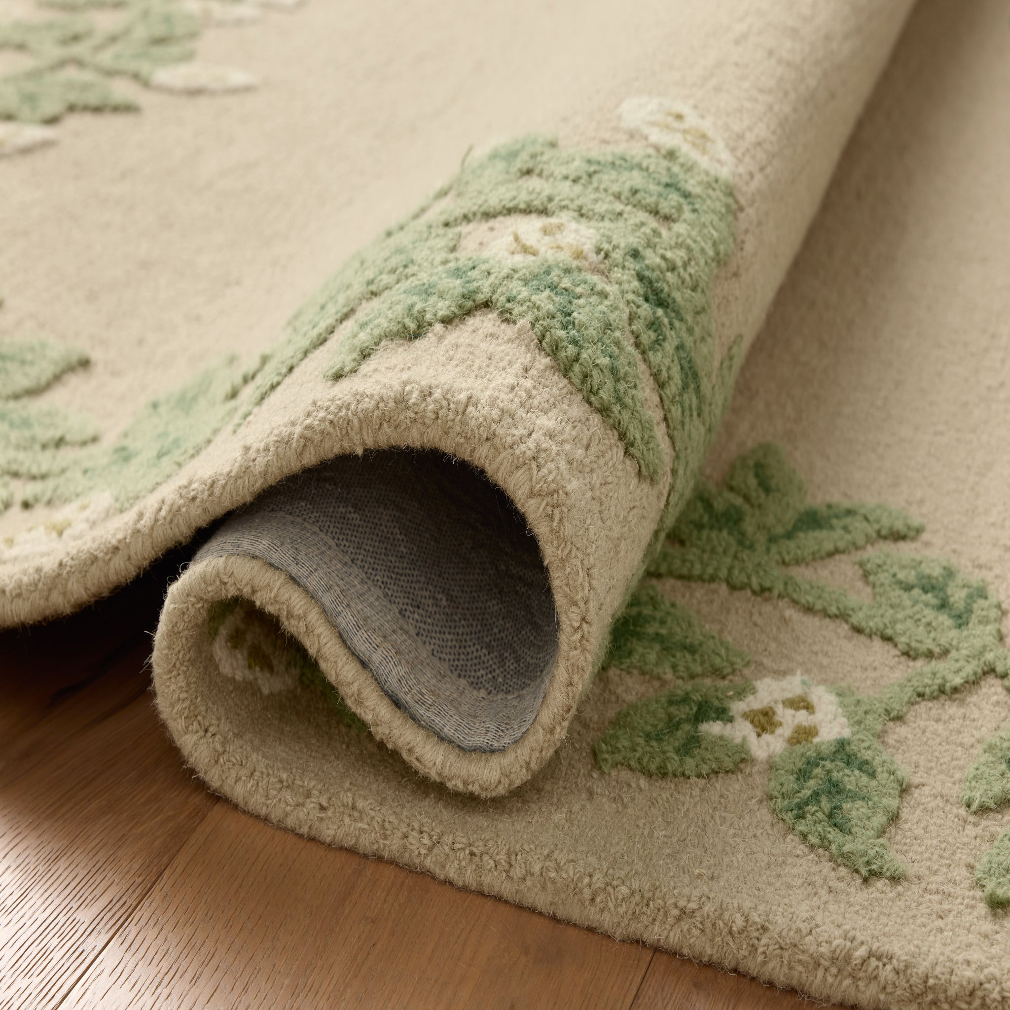 Rifle Paper Co. x Loloi Highgrove Rug in Cream-3