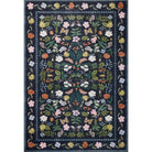 Rifle Paper Co. x Loloi Canopy Rug in Black-1