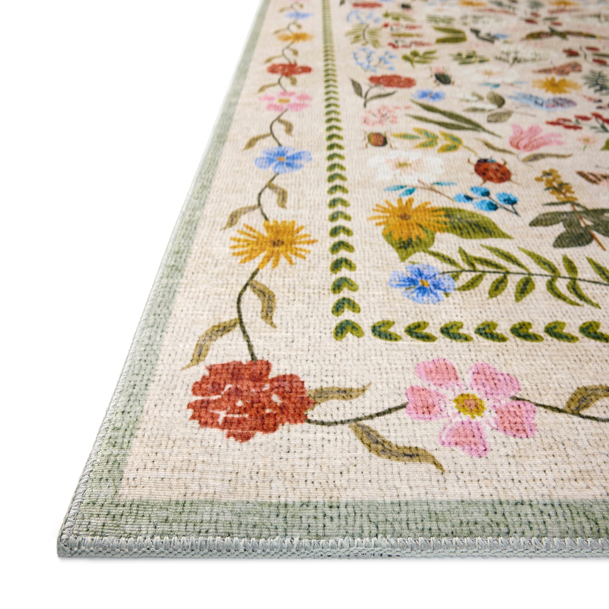 Rifle Paper Co. x Loloi Canopy Rug in Ivory-2