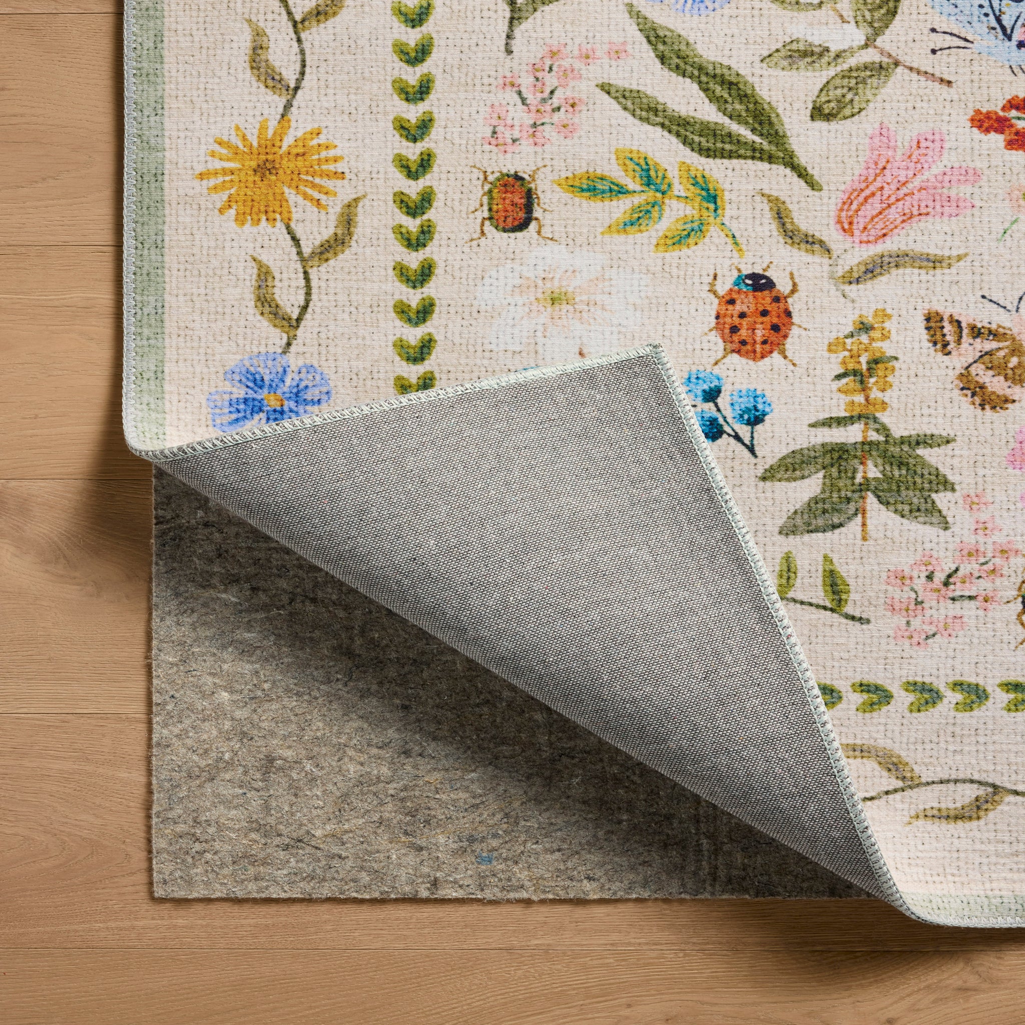 Rifle Paper Co. x Loloi Canopy Rug in Ivory-5