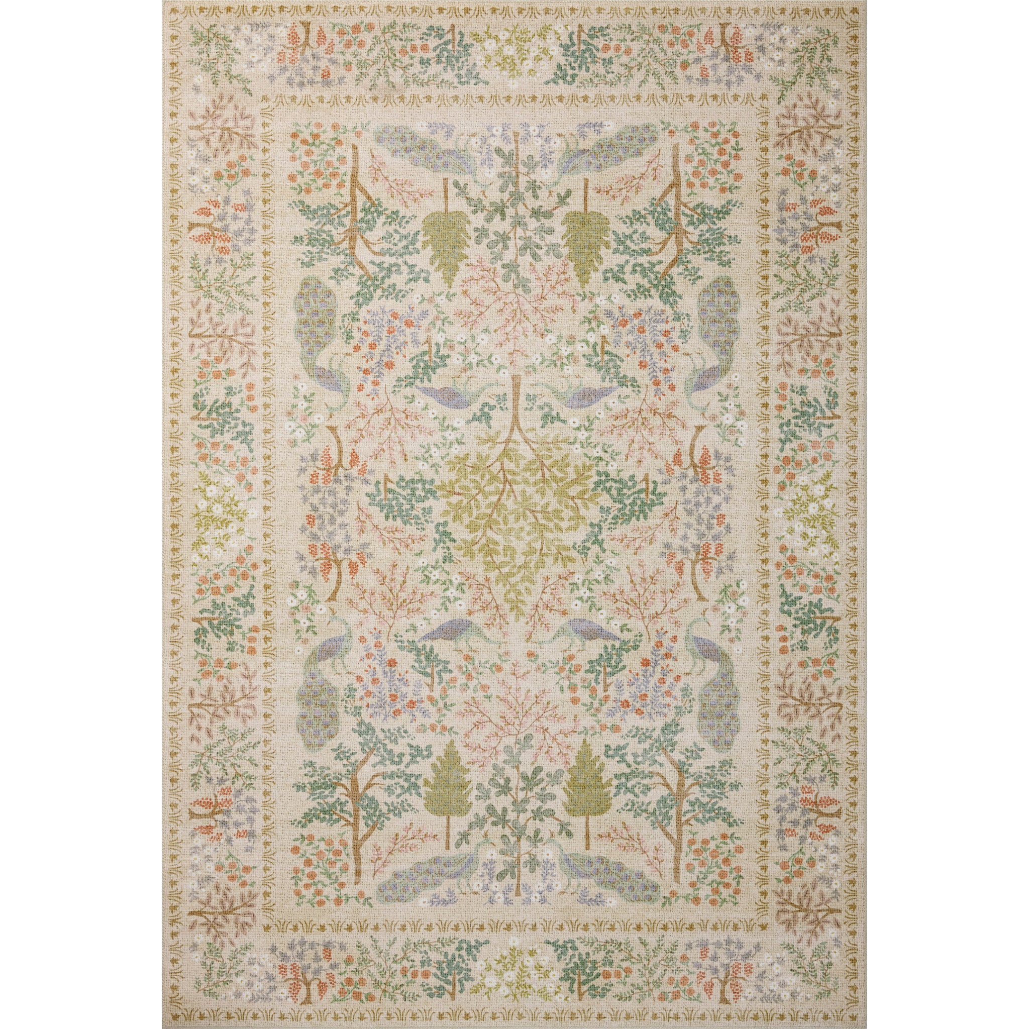 Rifle Paper Co. x Loloi Canopy Rug in Cream-1