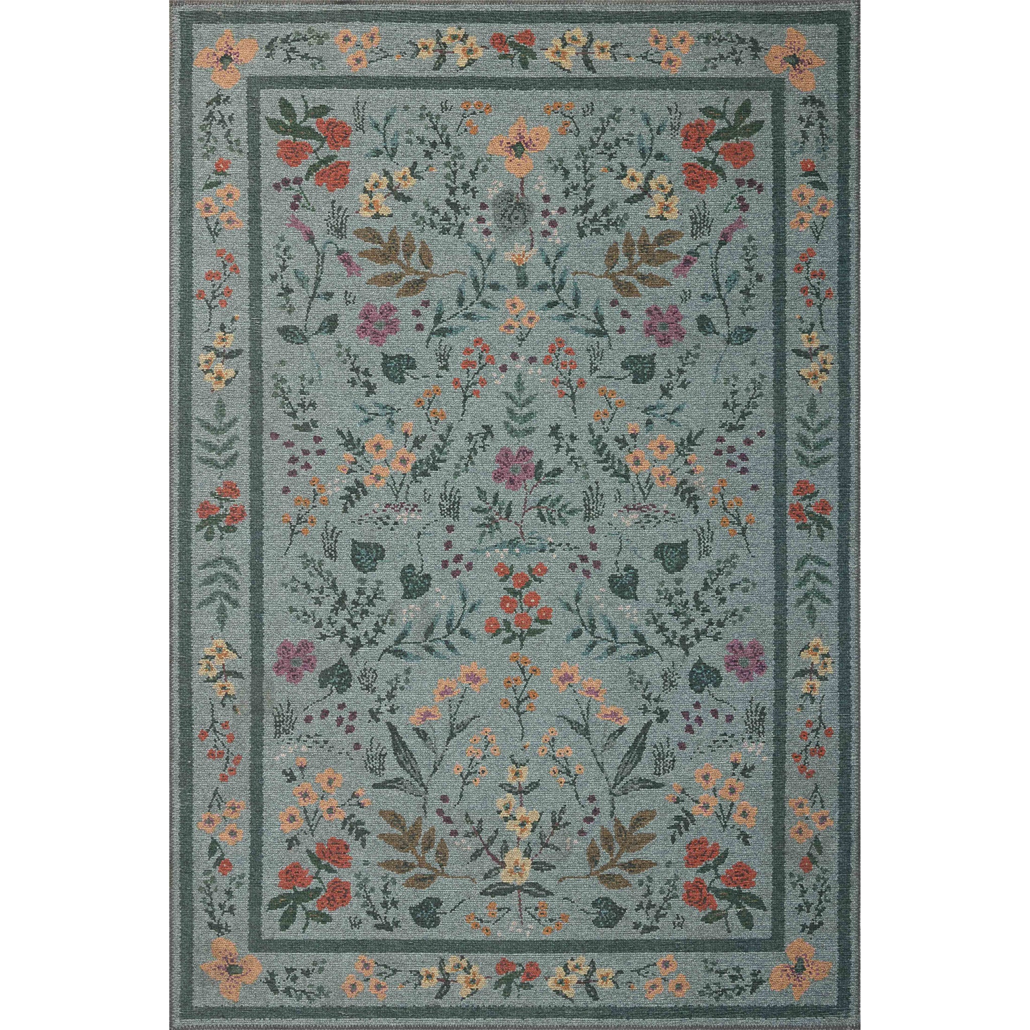 Rifle Paper Co. x Loloi Wildwood Rug in Sage-1