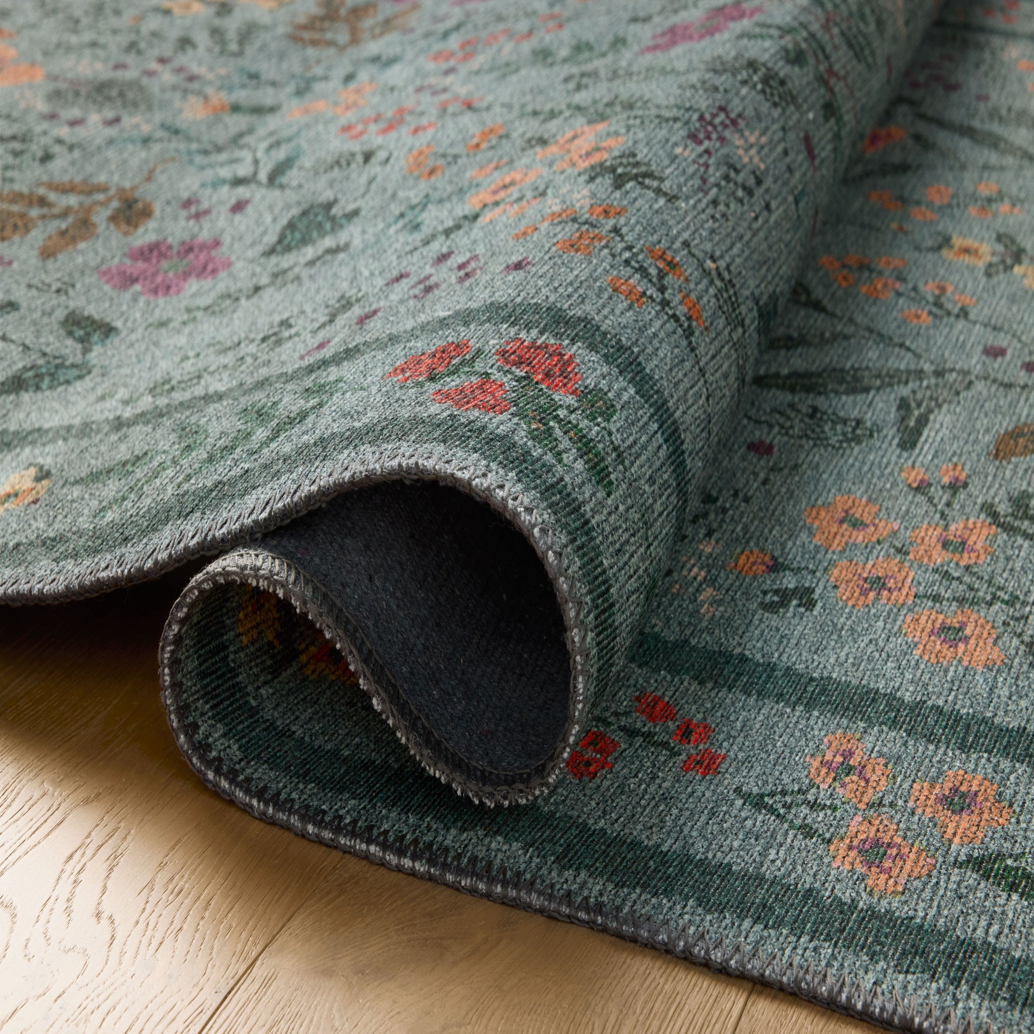 Rifle Paper Co. x Loloi Wildwood Rug in Sage-3