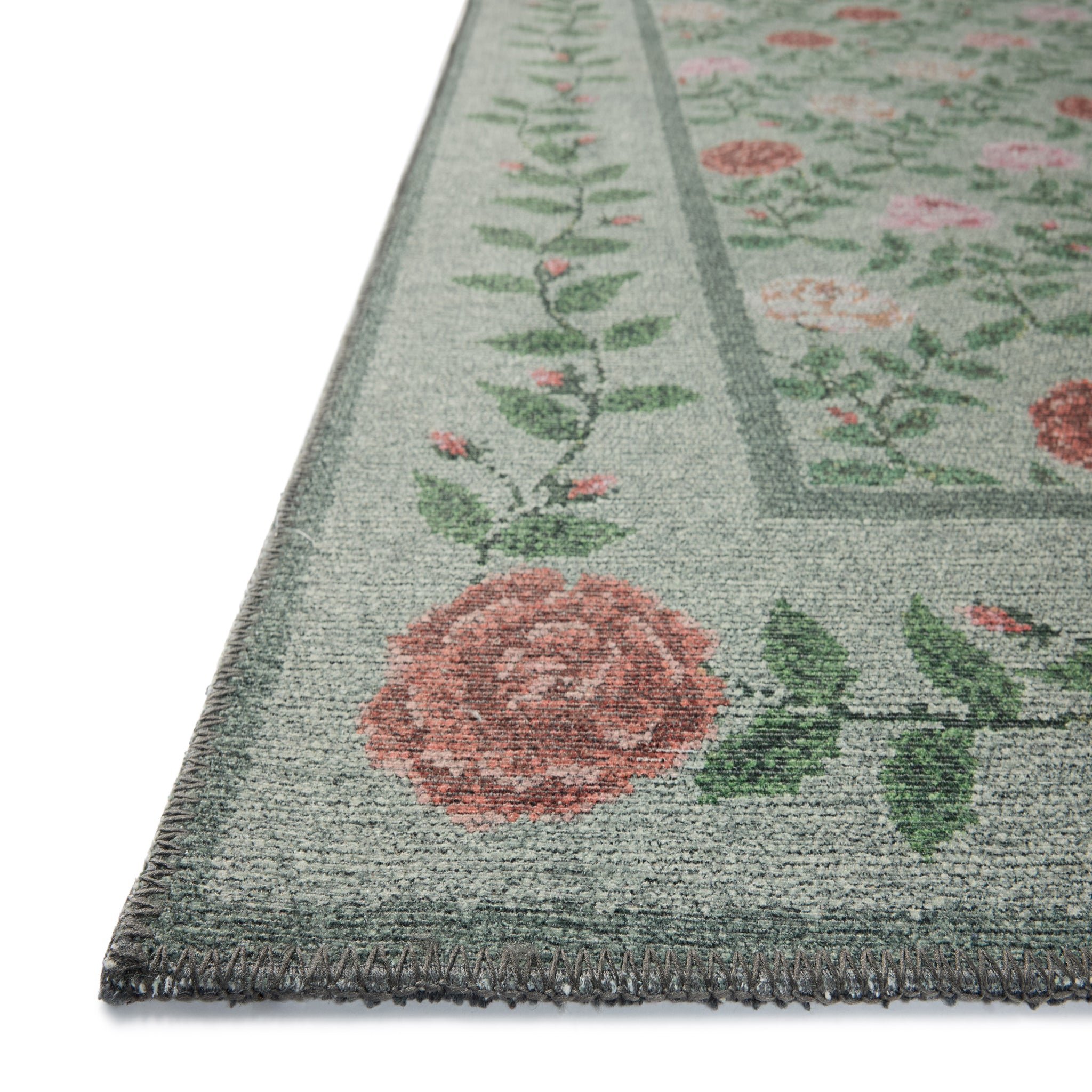 Rifle Paper Co. x Loloi Wildwood Rug in Green-2