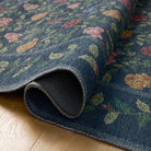 Rifle Paper Co. x Loloi Wildwood Rug in Navy-3