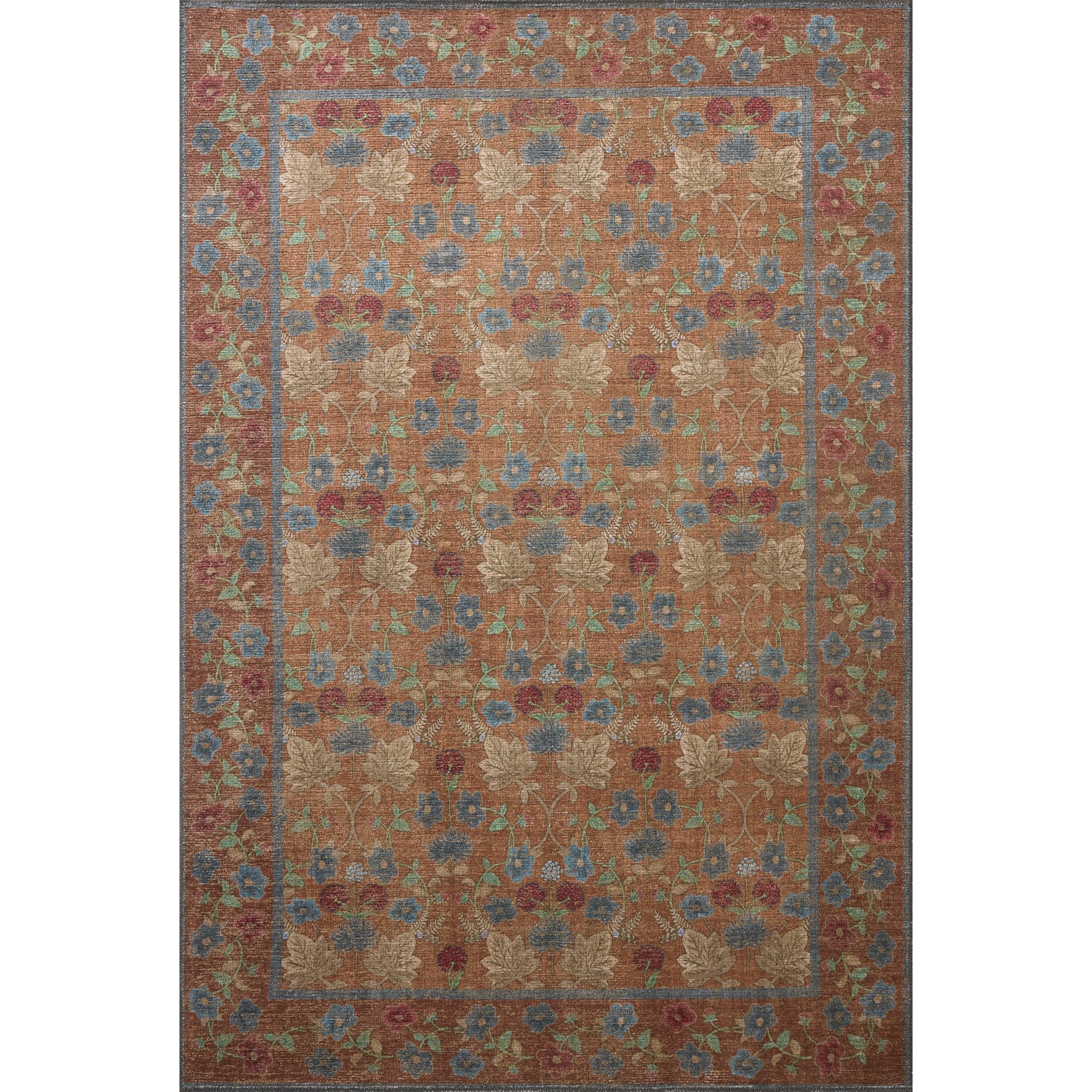 Rifle Paper Co. x Loloi Edinburgh Rug in Cinnamon-Multi-1