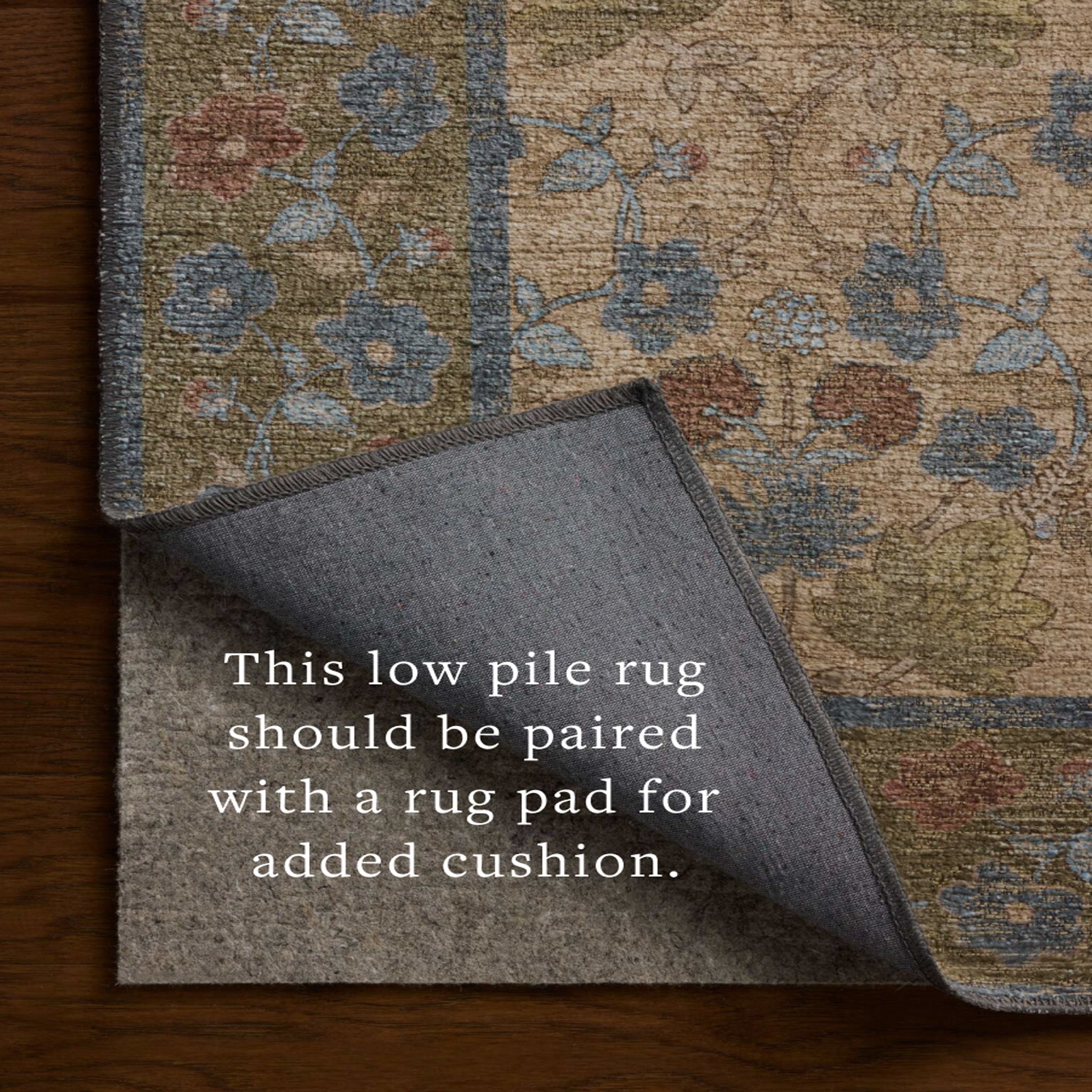 Rifle Paper Co. x Loloi Edinburgh Rug in Tan-Olive-5