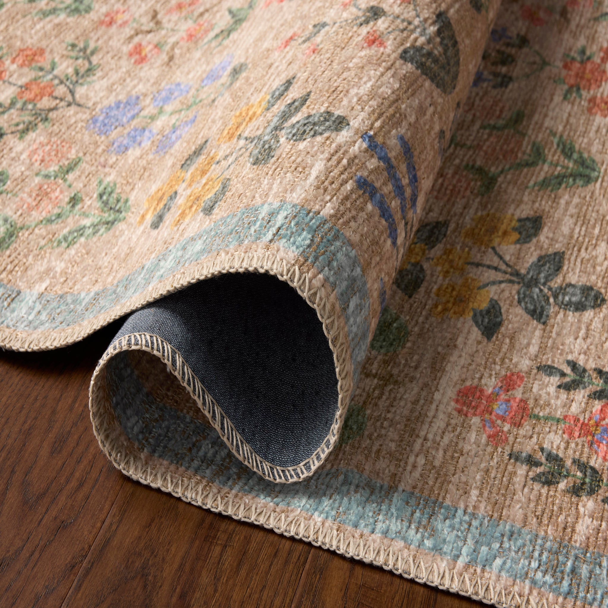 Rifle Paper Co. x Loloi Edinburgh Rug in Cream-Multi-3