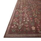 Rifle Paper Co. x Loloi Edinburgh Rug in Merlot-Multi-2