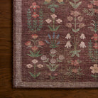 Rifle Paper Co. x Loloi Edinburgh Rug in Merlot-Multi-4