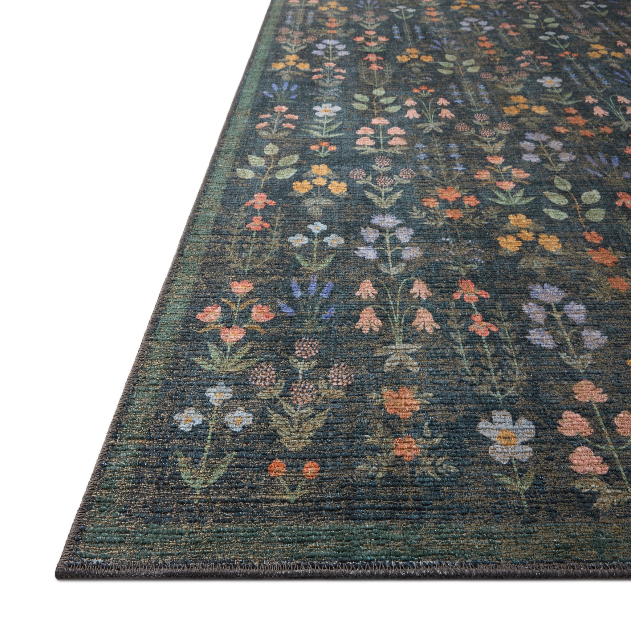 Rifle Paper Co. x Loloi Edinburgh Rug in Navy-Multi-2