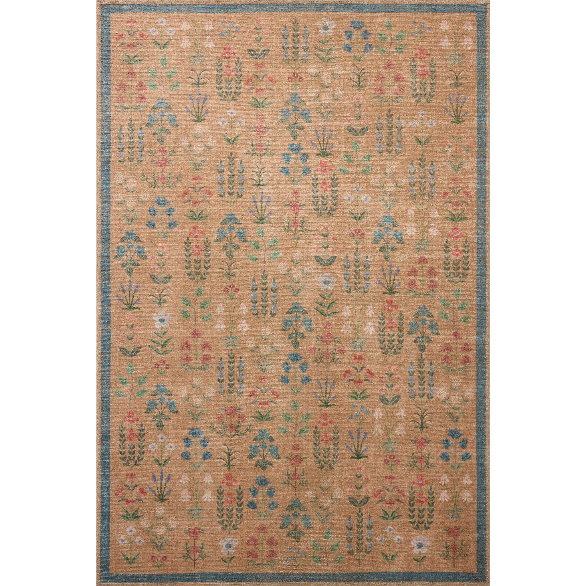 Rifle Paper Co. x Loloi Edinburgh Rug in Wheat-Multi-1