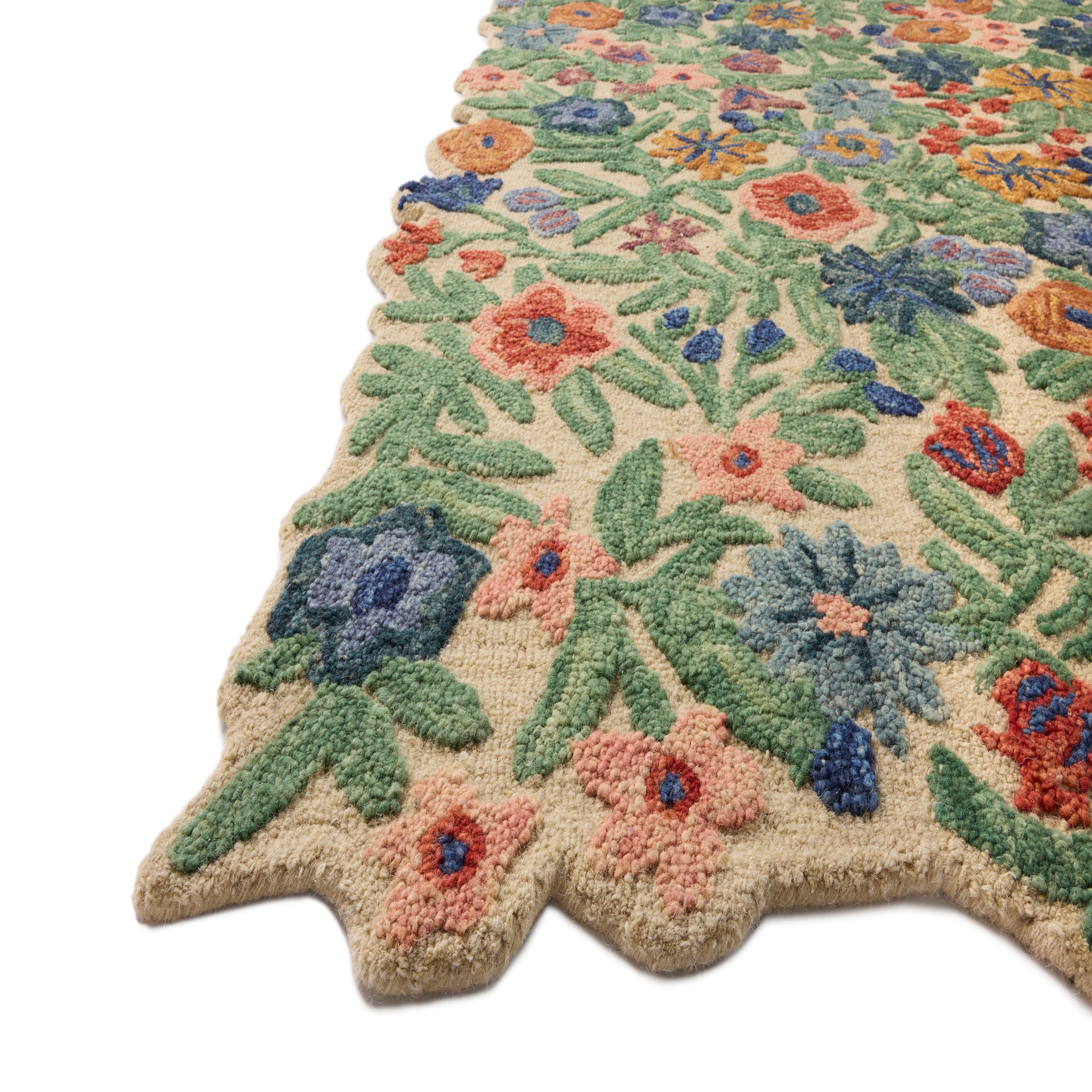 Rifle Paper Co. x Loloi Edith Rug in Ivory-Multi-2
