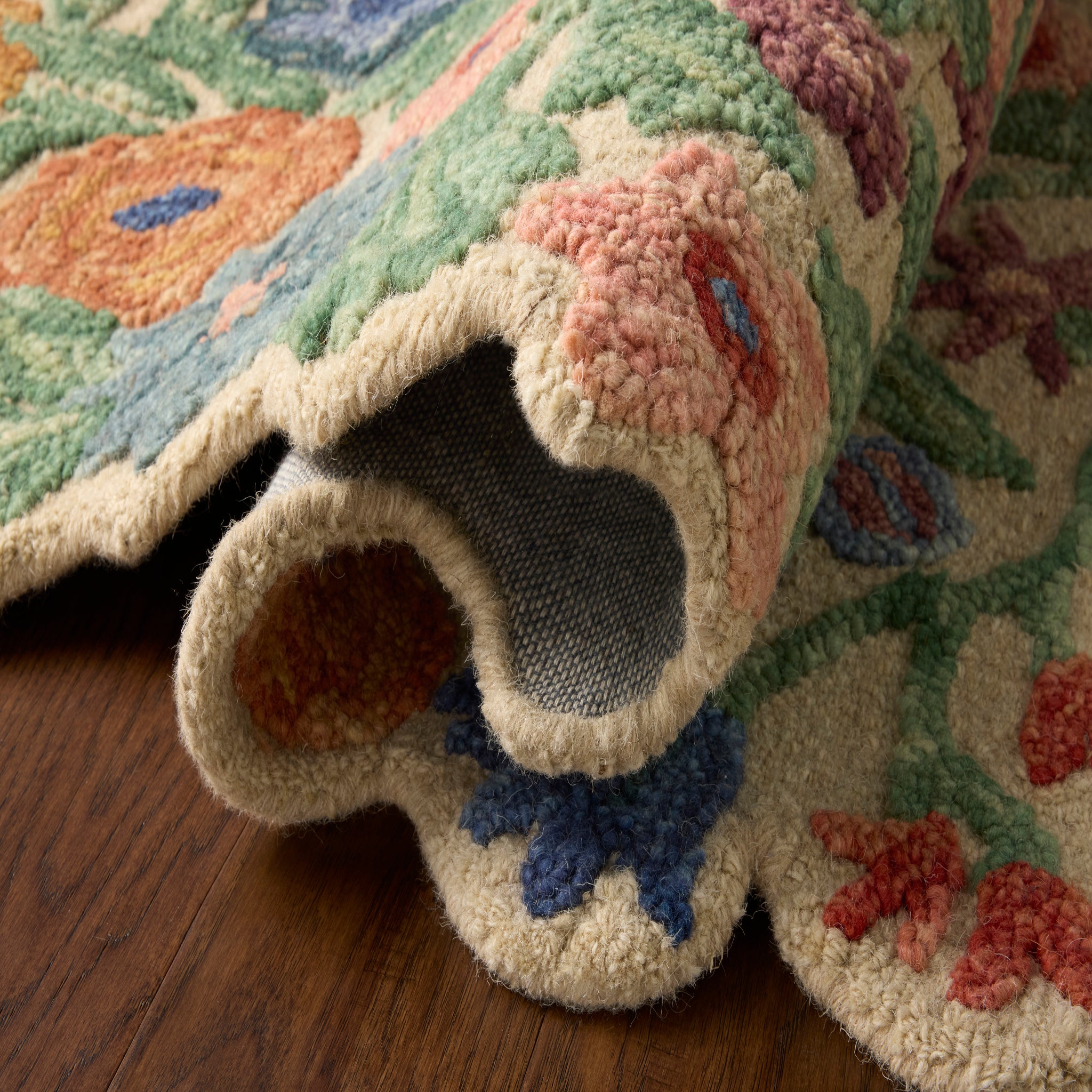 Rifle Paper Co. x Loloi Edith Rug in Ivory-Multi-3