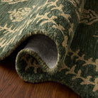 Rifle Paper Co. x Loloi Lisette Rug in Forest-Oatmeal-4