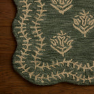 Rifle Paper Co. x Loloi Lisette Rug in Forest-Oatmeal-5